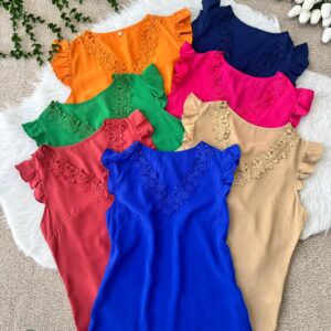 تاپ یقه گیپور کد 10156